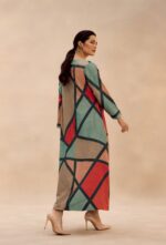 White Dantel Eid Abaya - Image 2