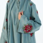 Premium Black Lace Abaya