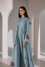 Premium Black Lace Abaya - Image 3